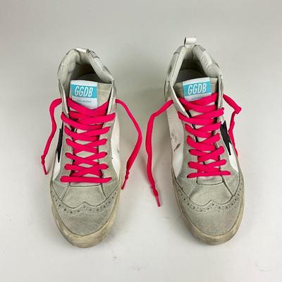 128 GOLDEN GOOSE Midstar High-Top Sneakers Size 41