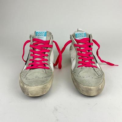 128 GOLDEN GOOSE Midstar High-Top Sneakers Size 41