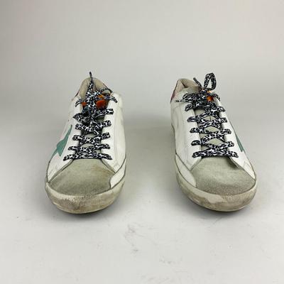 129 GOLDEN GOOSE Super-Star Glitter Sneakers Size 41