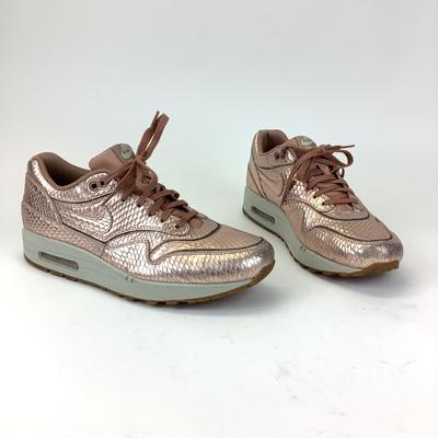 140 NIKE Air Max 1 Snake 'Bronze' Sneakers Size 10