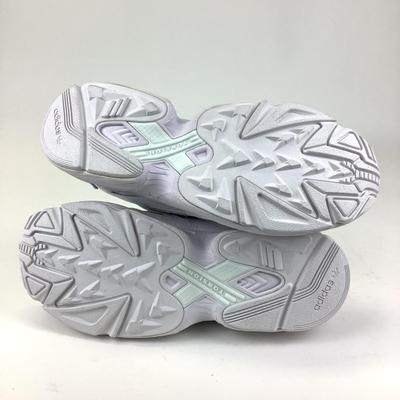 142 ADIDAS Falcon White Sneakers Size 10