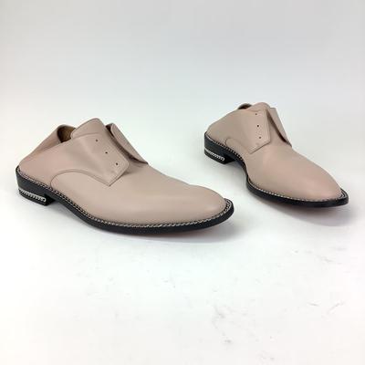 144 GIVENCHY Derby Masculine Pearl Laceless Double Chain Oxfords Loafers Size 41