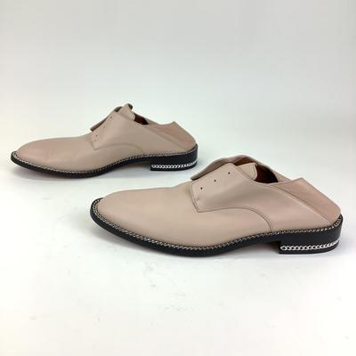 144 GIVENCHY Derby Masculine Pearl Laceless Double Chain Oxfords Loafers Size 41