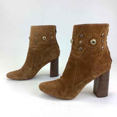 146 SIGERSON MORRISON 'Sheyla' Brown Suede Boots Size 10