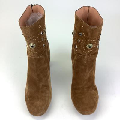 146 SIGERSON MORRISON 'Sheyla' Brown Suede Boots Size 10