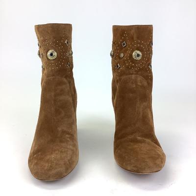 146 SIGERSON MORRISON 'Sheyla' Brown Suede Boots Size 10