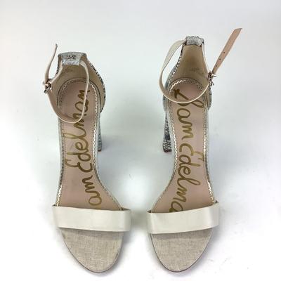 147 SAM EDELMAN Yaro Snake Print Sandals Size 10
