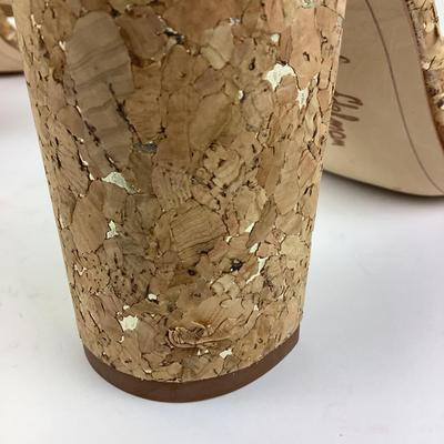 148 SAM EDELMAN Cork Sandals Size 10