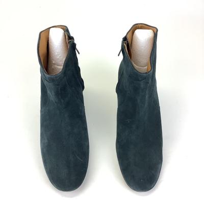 151 ISABEL MARANT Black Suede 'Dicker' Boots Size 42
