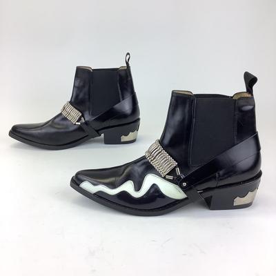 166 TOGA PULLA Custom Leather Western Style Boots Size 41