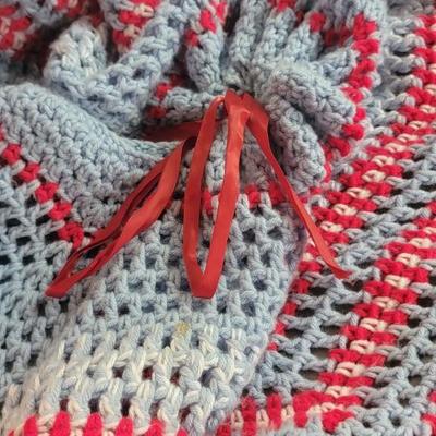 Vtg hand made tree skirt!