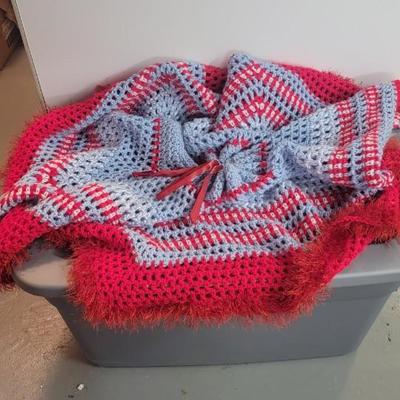 Vtg hand made tree skirt!