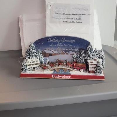 Budweiser Clydesdales Hawthorne Village sculpture