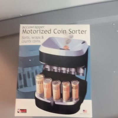 NIB AccuWrapper Motorized Coin Sorter