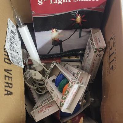 NIB Candle lights and box of bulbs