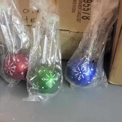 NIB Candle lights and box of bulbs