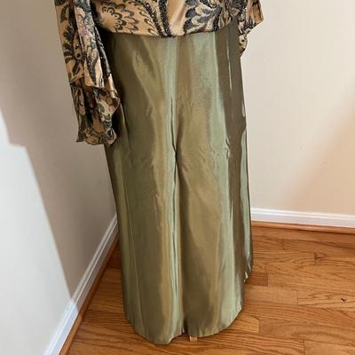 Lot of Women's Formal Evening Wear - Carmen Marc Valvo, Silk, Beaded