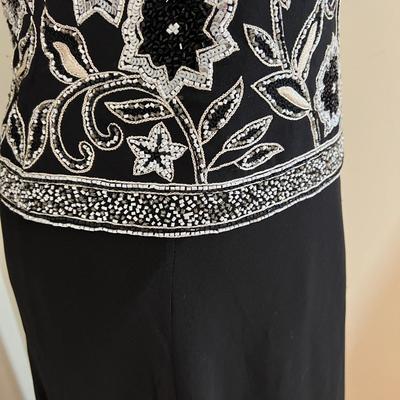 Lot of Women's Formal Evening Wear - Carmen Marc Valvo, Silk, Beaded