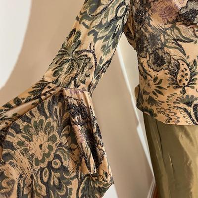 Lot of Women's Formal Evening Wear - Carmen Marc Valvo, Silk, Beaded