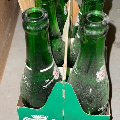 Vintage soda bottles