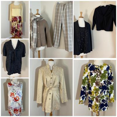 Formal Pendleton Clothing Lot - Silk, Linen, Beaded
