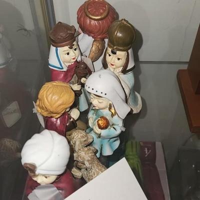 Nativity set