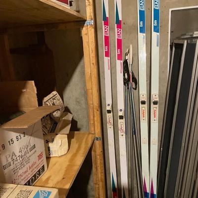 Elan 450 & 500 skis and poles