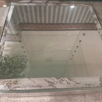 Glass display case