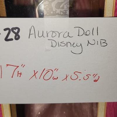 Aurora Disney Princess Doll. In box.