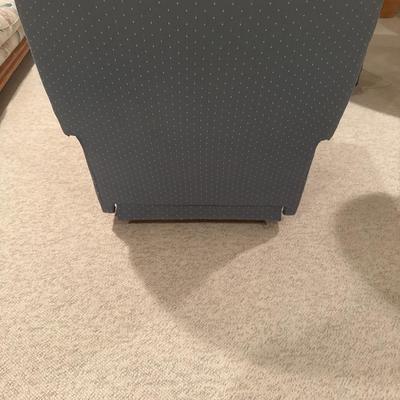 Blue recliner chair