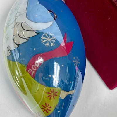 Sale Photo Thumbnail #103: Handpainted original, new ornament, Box included.