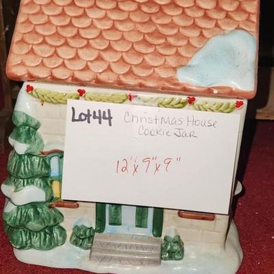 Christmas Cookie Jar House