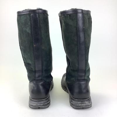 168 UGG Suede & Leather Winter Boots Size 8