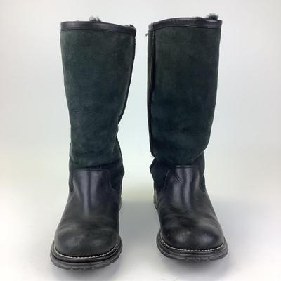 168 UGG Suede & Leather Winter Boots Size 8