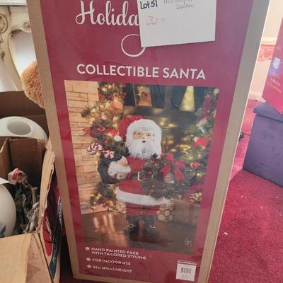 Holiday Collectible Santa