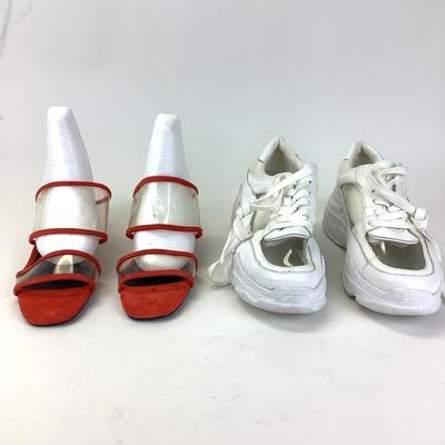 176 Pair of Sol Sand Mules & Villa Rouge Tennis Shoes