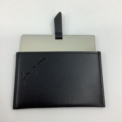 179 SAINT LAURENT Card Case & Chromium Wallet Mirror