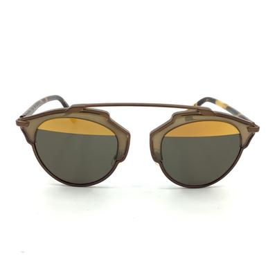 183 DIOR 'Dior So Real' Bronze Mirrored Glasses