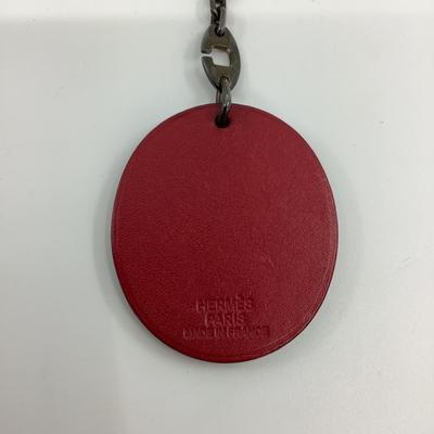 185 HERMÈS Paris Ladybug Bag Charm & 925 Silver Keychain