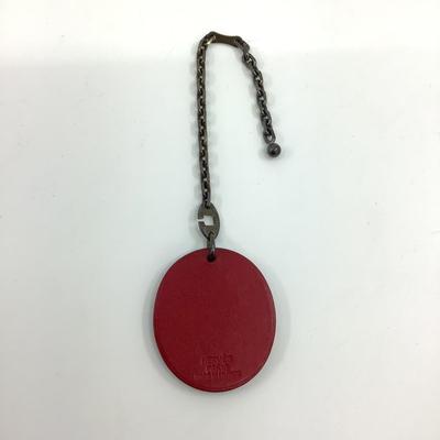 185 HERMÈS Paris Ladybug Bag Charm & 925 Silver Keychain
