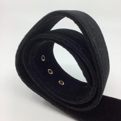 192 New with Tag CHANEL Black Velvet Belt Size 95/38