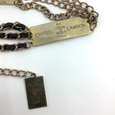193 Vintage CHANEL Rue Cambon Belt