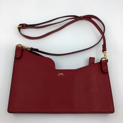 203 FENDI 3-Pocket Mini Zucca Crossbody Bag