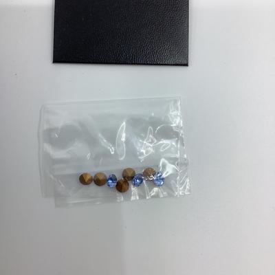 207 ALEXANDER WANG Heiress Baby Blue Rhinestone Pouch