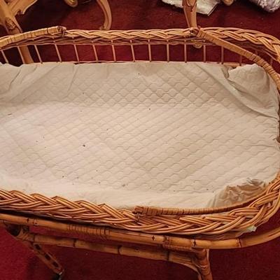 Rattan Bassinet