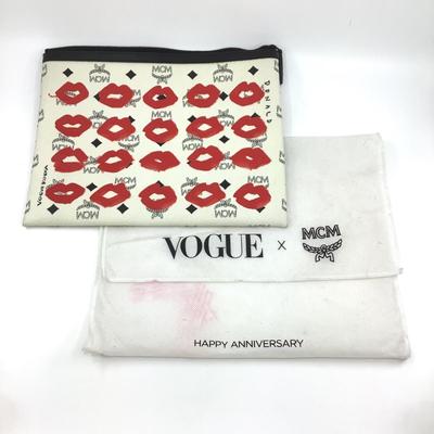 210 MCM VISETOS x VOGUE Korea Donald Drawbertson Cosmetic Pouch