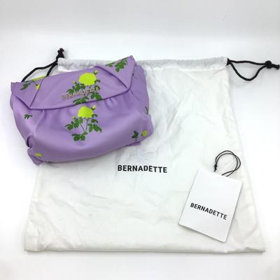 212 Like New BERNADETTE Satin Purple & Lilac Belinda Pouch