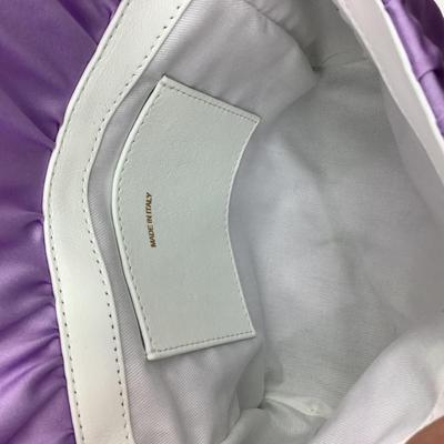 212 Like New BERNADETTE Satin Purple & Lilac Belinda Pouch