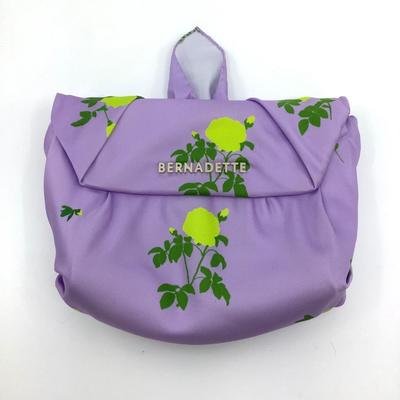 212 Like New BERNADETTE Satin Purple & Lilac Belinda Pouch