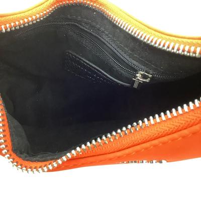 214 BRANDON BLACKWOOD Orange Nylon Syl Bag